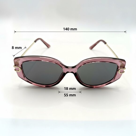 NEW Cosmic Blossom Trendy Designer Style Sunglasses - Tortoise - Picture 5 of 5